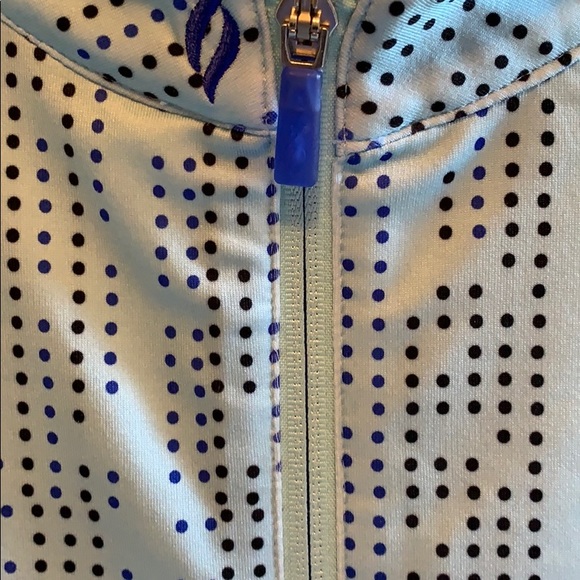 Nancy Lopez Light Blue Golf Jacket Sz 1X EUC - Picture 2 of 10